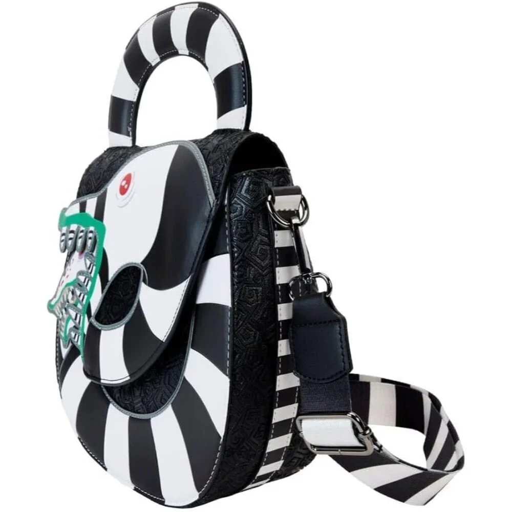 Beetlejuice Sandworm Crossbody Bag Polyurethane Women’s Travel Stylish